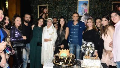 صورة «داليا مطر» تتحدى الكورونا وتحتفل بعيد ميلادها وسط نجوم المجتمع العربي
