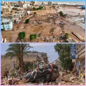 إعصار دانيال بليبيا وزلزال المغرب