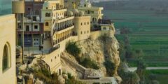 دير العذراء بجبل الطير فى المنيا