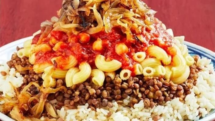 طبق الكشرى المصرى