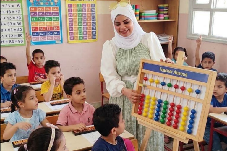 الدكتورة أسماء أيوب خبيرة الحساب الذهني