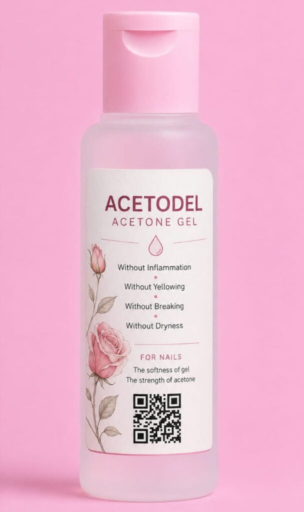 أسيتوديل أسيتون جل Acetodel Acetone Gel