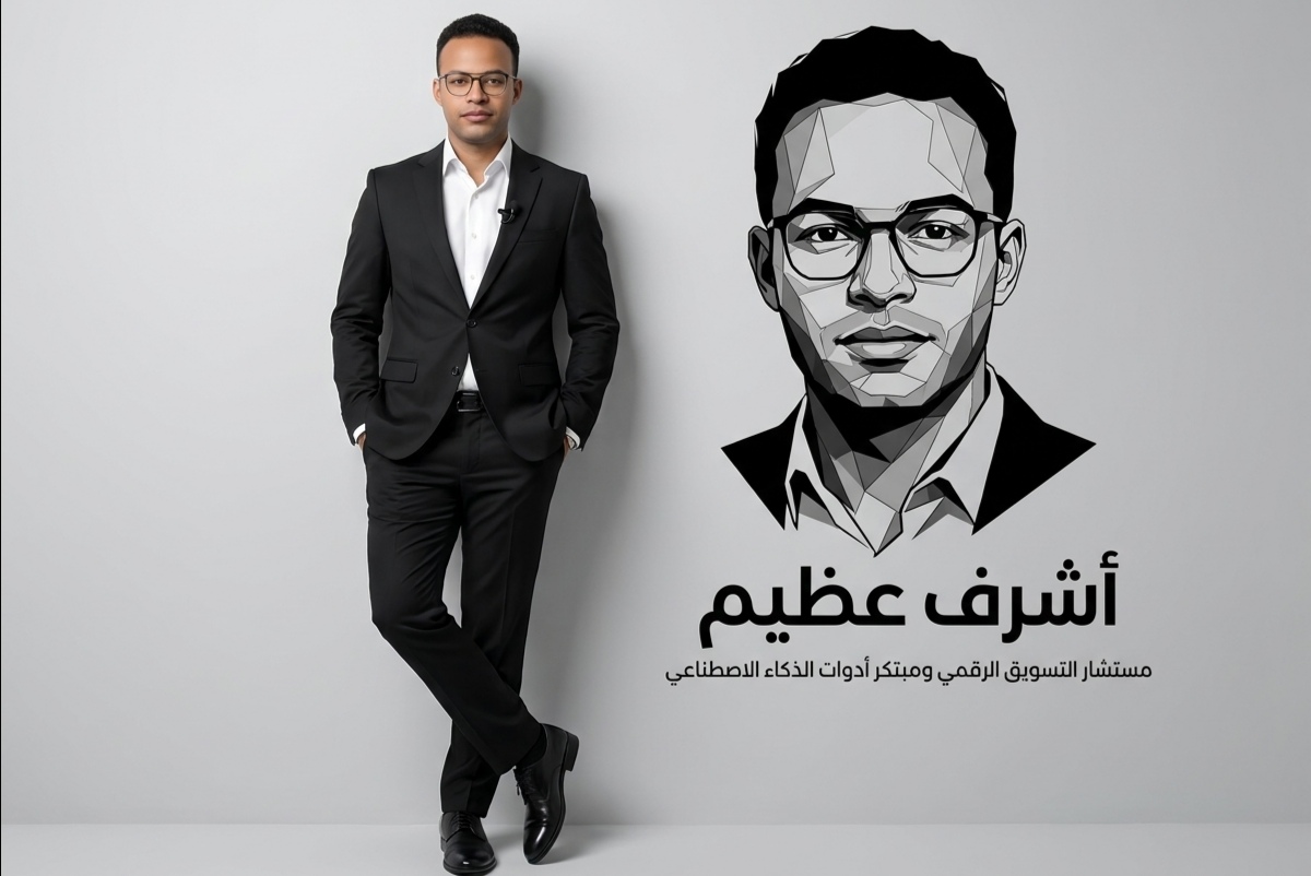 أشرف عظيم مستشار التسويق الرقمي